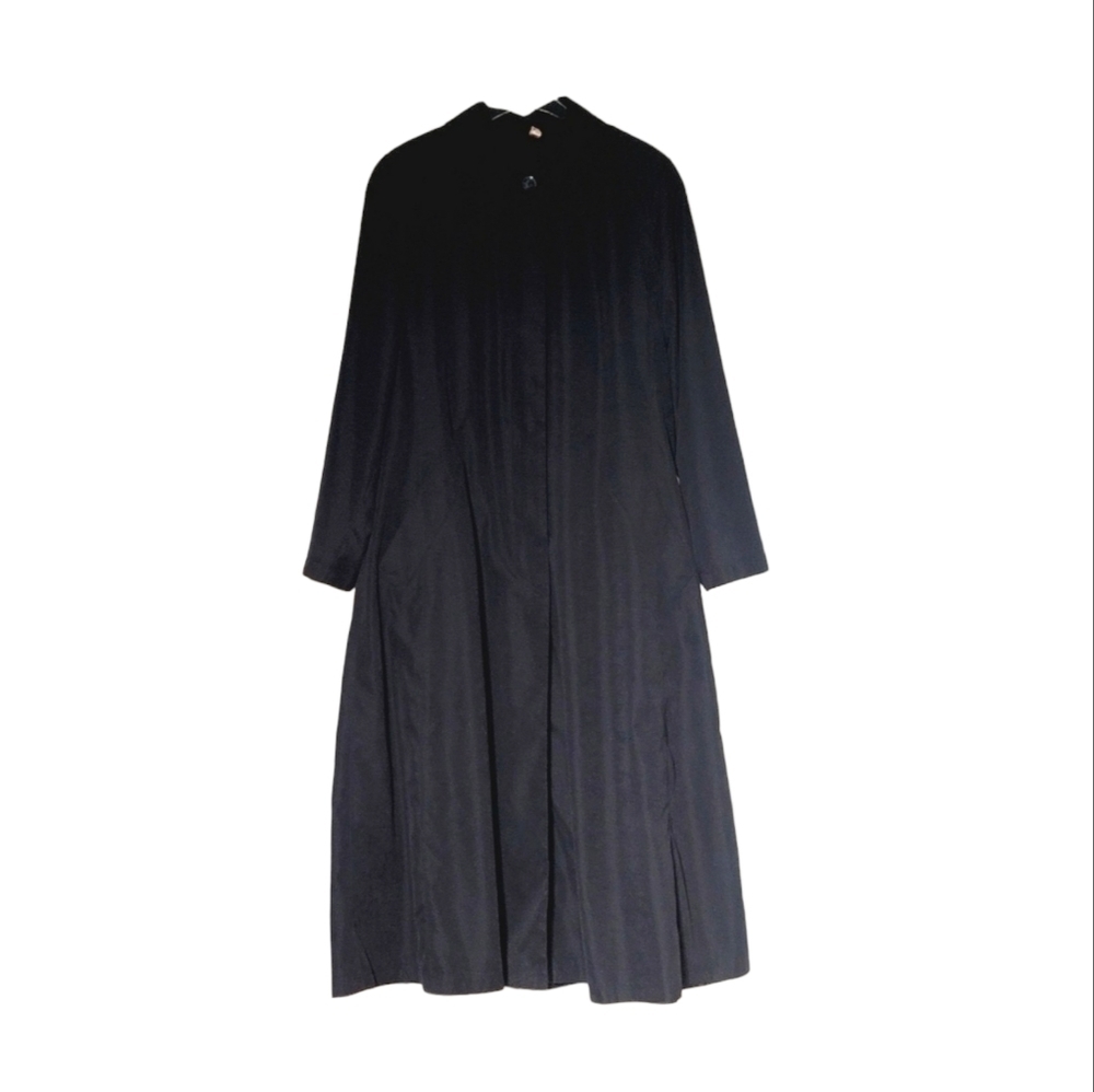 FLEET Street Black Trench Coat W/Removable Liner-Women's Size 8p